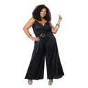 California Costumes, Let's Dance - Disco Jumpsuit, Women's Plus Size 1X