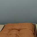 BETU Chair Cushions for Dining Chairs Set of 4,3.5" Thick Kitchen Table Chair Pads with Ties,Non Slip Backing and Covers, Seat Cushion for Dining Room,Bar,Patio Chairs,16"X16"X3.5",Caramel