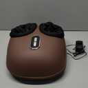Nekteck Shiatsu Foot Massager Machine with Heat, 2026 Upgraded Air Compression Deep Kneading Therapy Feet Massager, Improve Blood Circulation and Foot Wellness, Massage Tools FSA Eligible HSA Eligible, Brown