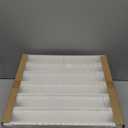 3D Anti-Collision Wall Padding for Kids, White Peel and Stick Headboard Pack of 12 Panels Sized 7.8" x 15.7", Self-Adhesive Headboard Panels for Bedroom/Living Room Upholstered Wall