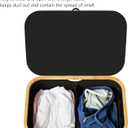SpaceAid Double Laundry Hamper 2 Section with Lid and Removable Laundry Bags, 160L Clothes Basket with Bamboo Handles, Large Collapsible Hamper for Bedroom, Bathroom, Dorm, Laundry Room - Black