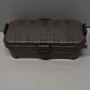 Flemoon Medium Outdoor Electrical Box (11.5x5.2x4 inch), IP54 Waterproof Extension Cord Cover w/6 Cable Entry Ports, Weatherproof Connection Box for Power Strip, Timer, Plug, Holiday Lights, Brown