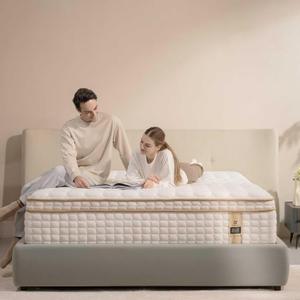 King Size Mattress, 12 Inch Hybrid King Mattress in a Box, Medium Firm Mattresses with Memory Foam & Pocket Springs, Pressure Relief, Cool Fresh Sleep, Enhanced Edge support 80" x 76"