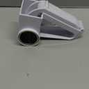 Cheese Grater with Handle, Rotary Cheese Grater,Vegetable, Chocolate, Hard Cheese & Nut Grater,White