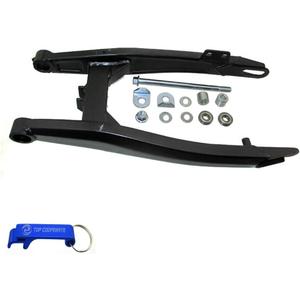 TC-Motor Black Steel Rear Swingarm With Mounting Bolts For 125cc 140cc 150cc 160cc 190cc Pit Dirt Bike With 12" Wheel 80/100-12 Or 14" Wheel(90/100-14)