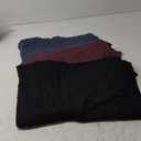 3 Pack Women Plus Size Wide Leg Pants Loose Fit Palazzo Lounge Yoga Sweatpants High Waist Casual Pajamas Pants (5X-Large, Wine Red, Blue, Black)