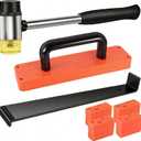 43-Piece Laminate Flooring Tools, LVP installation kit, Vinyl Flooring Tools, Tapping Block with Handle, Spacers, Double-Faced Mallet and Pull Bar (43-PIECE)