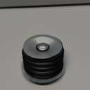 3 Inch Sewer Cleanout Cap Mechanical Test Plug Expansion Drain Stopper with Wing Nut, Rubber Sewer Drain Cover End of Pipe Gripper Mechanical Plug Suitable for Most Pipes Sink Pools
