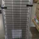 HAMILTON BEACH 11.5 Cubic Foot Fridge with Bottom Mount Freezer, 11.5 cu. ft, Stainless
