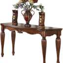 Acme Dreena Rectangular Wooden Sofa Table in Cherry