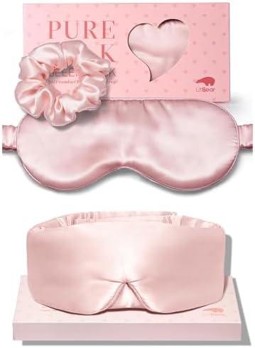 LitBear Silk Sleep Mask and Pure Silk Sleep Mask