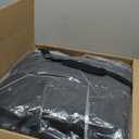 Ski Bags for Air Travel - Ski Bag with Wheels Fit Single Snowboard or Double Skis up to 175 or 190 cm All-Round Padded Protection for Boots, Helmet, Ski Gear (Black)