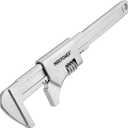 MAXPOWER 14 1/2" Automotive Wrench, Wide Jaw Opening 3.5", Adjustable Auto Wrench for Automobiles, Construction, Machine Maintenance, and Home Repairs