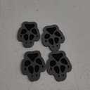 Toejamr Stomp Pads - 4 Puppy Paws - Gray