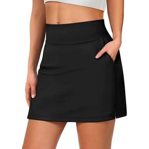 Buauty Women's Tennis Skirt Shorts High Waisted Golf Skorts with Zipper Pockets Workout Athletic Casual Outfit Clothes, Small Buauty Women's Tennis Skirt Shorts High Waisted Golf Skorts with Zipper Pockets Workout Athletic Casual Outfit Clothes, Small