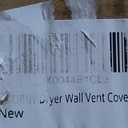 Dorny Dryer Wall Vent Cover White