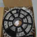 JMEXSUSS 600 LED Purple Christmas Lights Outdoor Indoor, 168ft Purple LED Christmas Tree Lights Plug in, Deep-Violet Fairy String Lights for Outside Patio Fireplace Party Xmas Decorations