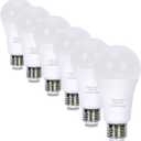 6 Pack 3-Way LED Light Bulb 50W-100W-150W Equivalent, 700LM-1400LM-2100LM Brightness(Low/Medium/High), Daylight 5000K,Three Way A19 E26 Base Bulbs for Table & Floor Lamps