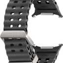 SAMSUNG Galaxy Watch Ultra Marine Band, Smartwatch Replacement Strap for Men and Women, One Click Attachment, ET-SNL70MBEGUJ, Dark Gray