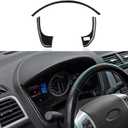 Car Speedometer Surround Sticker Carbon Fiber Decal Interior Trim Cover for Ford Explorer Sport 2016-2019 Accessories