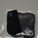 Hylaea Compression Running Socks for men, Coolmax Anti-Blister Cushion Crew Socks for Athletic, Moisture Wicking & Seamless (Medium, Black 3 Pairs)