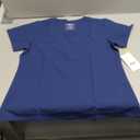Wink Womens Scrub Top (Small, Navy)