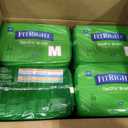 FitRight Ultra Heavy Absorbency Adult Diapers for Men & Women, Waist Size: Medium 32-44 inches, OptiFit Incontinence Disposable Briefs with Leak Protection for Seniors, 80 Count (White, L)
