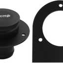 17-2530 Aluminum 2" Fuel Tank Filler Neck Gas Cap with Weld-On Steel Bracket