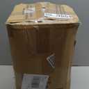 AAAAAcessories D-Shaped Chair Cushions, 2" Thick Dining Chair Pads with Ties and Removable, Machine-Washable Cover, 17" x 16", Set of 8, Gray