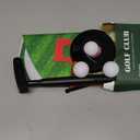 Toilet Golf Game-Practice Mini Golf in Any Restroom/Bathroom - Great Toilet Time - Dad Gifts, Funny Gifts for Dad, Funny White Elephant Gifts, Gag Gifts for Husband, Boyfriend, Men.
