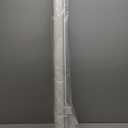 Reinforced 42" Tall Retractable Baby Gates 96" Wide Retractable Dog Gate with Support Rods-Prevent Crawling Under Long Baby Gate Extra Tall Dog Gate Indoor/Outdoor Retractable Gate, White