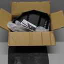 Metal Front Door Pocket Storage Box with Cup Holder Compatible with 2007-2017 Jeep Wrangler JK 2/4 Doors, Door Side Insert Organizer Box Interior Accessories - 2PCS