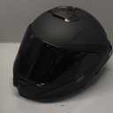 Full Face Motorcycle Helmet with Spoiler - Advanced Aero Design for Men and Women (Unisex) (Small, Matte Black)