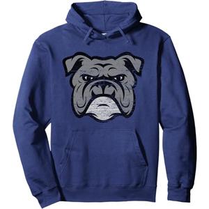 Funny Cool Bulldog Dog lover Gifts Idea Pullover Hoodie, S