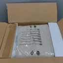 27.5" Farmhouse Table Lamps Set of 2 Bedside Nightstand Lamp with USB C+A Ports & AC Outlet, 3 Way Dimmable Touch Lamps for Bedroom Living Room Office Hallway Rustic Traditional Lamp (Copper)