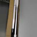 keny 29.7"-46" Baby Gate for Stairs, Auto Close Dog Gates for Doorways, Pressured Mounted No Drilling Pet Gate Extra Wide, Easy Walk Thru Stair Gate, 30" Tall, White