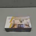 Amerdeco 10 Pack Matte Black Cabinet Pulls 3-3/4 Inch(96mm) Hole Center Cabinet Hardware Kitchen Cabinet Handles for Bathroom Drawer Pulls Dresser Pulls ZH0001