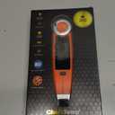 Finaltouch X10 Instant Read Digital Meat Thermometer NSF Certified Waterproof Professional for Cooking Grilling BBQ Baking Candy Oil with Rotating Probe and Backlit Display (Tangerine Tart)