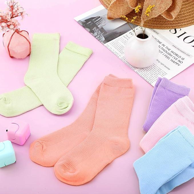 Jakidar Kids Cotton Ruffle Socks 4-7T