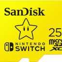SANDISK 256GB microSDXC-Card, Licensed for Nintendo-Switch - SDSQXAO-256G-GNCZN