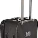 Rockland Pasadena Expandable Spinner Carry-on 19", Black