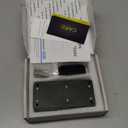 Anweller Smart Cabinet Lock, Hidden No Drill Adhesive Baby Proofing Child Proof Drawer Locks, Keyless RFID Bluetooth Cabinet Locks for Adults File Kitchen Cupboard Closet Liquor - Black