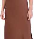 BCBGMAXAZRIA Women's Cowl Neck Sleeveless Slip Midi Dress
Size 10