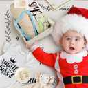 8Pcs Gender Reveal Gifts, for Newborn Boys, Baby Boy Gift Basket for First Time Expecting Parents to Be, Pregnancy Announcement & Care Package for Mum & Dad