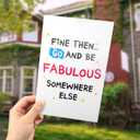 3 x Funny Leaving Card for Coworker, Goodbye Card Retirement Greeting Card with Envelope Going Away Card Farewell Gift Good Bye Card for Colleagues Team Mates Coworkers