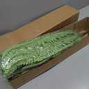 Single Silky Artificial Boston Fern Bush, 49Inch Large Artificial Ferns for Outdoors, Large Faux Ferns Artificial Plants,Suitable for Decorating Office, Living Room Faux Greenery,95Branches