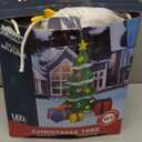 Joiedomi Christmas Inflatables Tree Outdoor Decoration, Giant Christmas Inflatable Tree with 3 Gift Boxes with Build-in LEDs for Blow Up Xmas Decoration, Indoor Outdoor Yard Garden Lawn Dcor