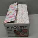 The Honest Company Comfort Dry Disposable Diapers for Sensitive Skin, Hypoallergenic, Rose Blossom + Tutu Cute, Club Box Size 1 (8–14 lbs), 78 Count