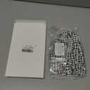 2 Set Scrunchie Lanyard Teacher ID Badge Holder with Breakaway Buckle, Stretchy Wrist Lanyards for Women, Cute Keychain Lanyard for Nurse, Office, Cruise Ship