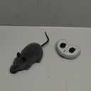 Aerbee Remote Control Rat Toy, Electric RC Mouse Toy Emulation Flocking Rat Toy Interactive Cat Toys Pet Toys Funny Wireless Chasing Prank Joke Scary Trick Rats Animal for Pets Novelty Gift